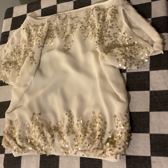 Cache Cold Shoulder Dolman Blouse Office Siren - Picture 2 of 2